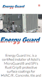 Mobile Screenshot of energyguard-inc.com