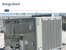 Tablet Screenshot of energyguard-inc.com